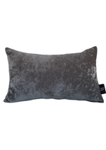 Load image into Gallery viewer, Velvet Grey Pillow
