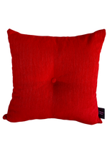 Load image into Gallery viewer, All Red Button Pillow
