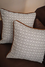 Load image into Gallery viewer, Brown Phila Pillow
